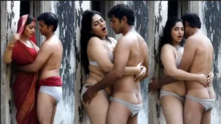 Outdoor Of A Devar Bhabhi In A Ruined House HD